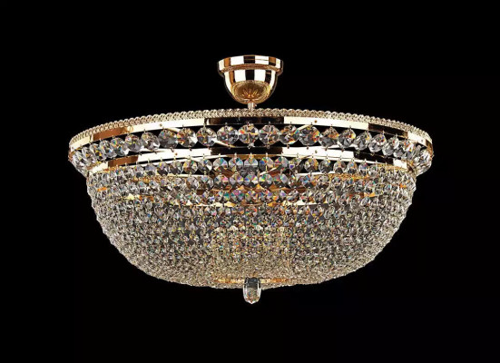 Raunds kristāls gaisma griestu lampa luksusa liestags griestu gaisma zelta lustrs