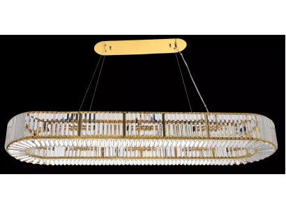 Galds lustra kristālu lampa lampas lustrs ovāls