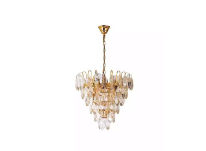 Kronšēnārs zelta griestu lampa Lampas dzīvojamā istaba 50x58