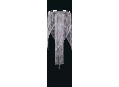 Lampa pakaramais gaismas kronšteins kristāls lampa griestu lampa lampas 60x140
