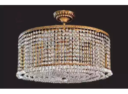 Gaismeklis vainags griestu lampa griestu lukturis zelts luksusa apgaismojums lampa