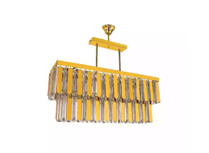 Gliemežīšu griestu gaismai dizainera lampa gaismai dzīvojamā istabā zelta krāsā.