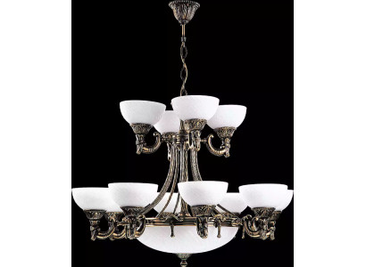 Gaisma griestiem griestu lampa kronšteins lustres stikls baltais antīka stila lampa