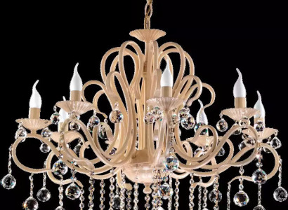 Antīkā stila lustra lampa Apaļa lampa Griestu lampa Lustra 88x100