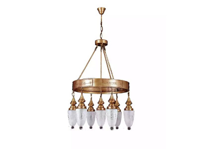 Lampa Pakaramās gaisma Lustrs Kristāllampa Griestu lampa Lampas 60x125