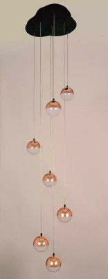 Gaisma griestiem Luxus lampa vintāža pakaramais dizains lampu zelts