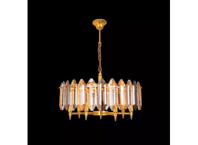Kronšķi zelta jumta lampa lampa gaisma zelta gaisma 60x75cm