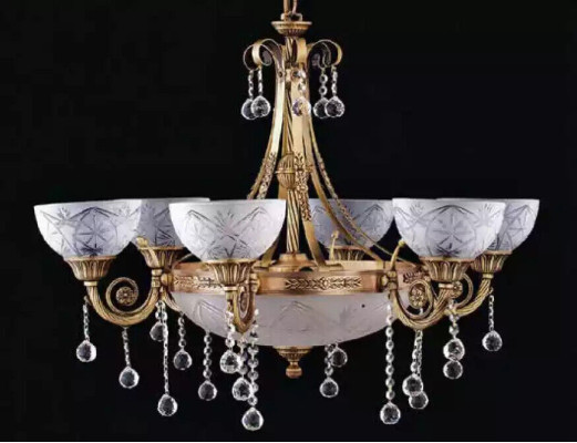 Lustes griestu lampa griestu lukturis lampa lustrs stikls zelts bruņinieks viesnīca