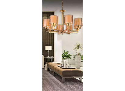 Kronšķēde Stil Moderns griestu lampa skaista lampa zelta jauna luksusa.