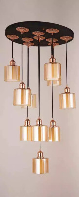 Eleganti kristāla lustra lustra griestu lampa ripīna lampa zelta