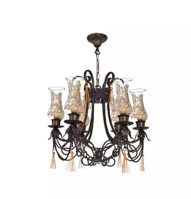 Pils griestu lustrs luksusa lustrs kājas lustrs griestu lampa stikla lampa