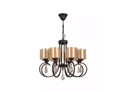 Debesīs lampa dzīvo istabā spuldze griestu stikla luste lux 66x70