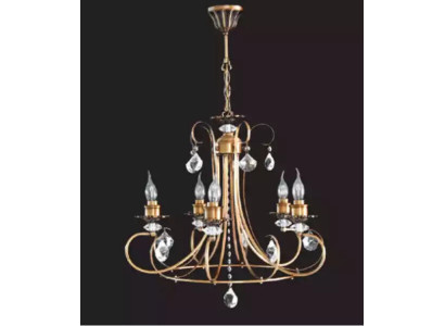 Kristāla kronšteins - Moderns kronšteins elegants interjers lampa apgaismojums.