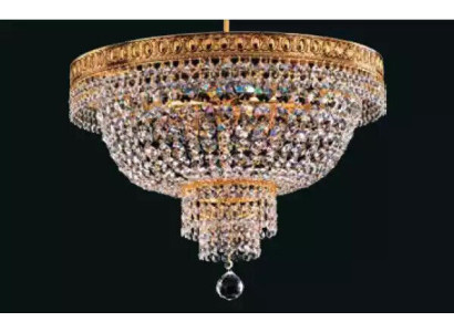 Lustra griesti gaisma luksusa zelta kārpas lampa kristāla māksla