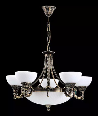 Lustra griestu lampa griestu lampa kroņlukturis stikls balts lampas māksla