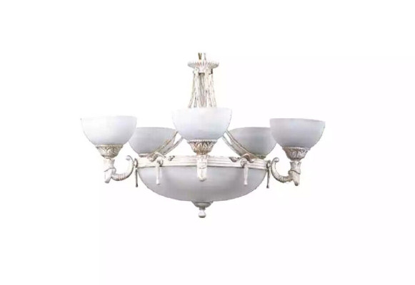 Gaisma plafonjera Krons gaisma Pot svītras Gaismas lampas Baltā stikla Lampas 70x77cm