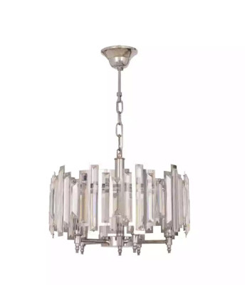 Apgrozāma lampa Gaisma Sudraba griestu lampa Apgaismojums Lampa 50x65cm