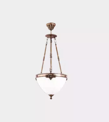 Lukturīts Griestu lampa Gaisma Kronšteins Lustrs Stikls Māksla Baltā krāsā