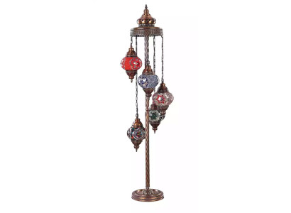Brīvpastu lampa Stāvlampa Stand Luxus Gaismas Lampas Lampa Stikls Dažādās krāsās