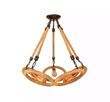 Gaisma segas Lustra Lustra griestu lampa Lampa stikls Brūns Moderns