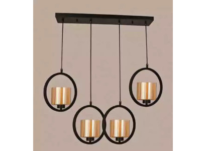 Kronvairogs skaista moderna lampa klasiska luksusa dzīvojamā istaba stikls