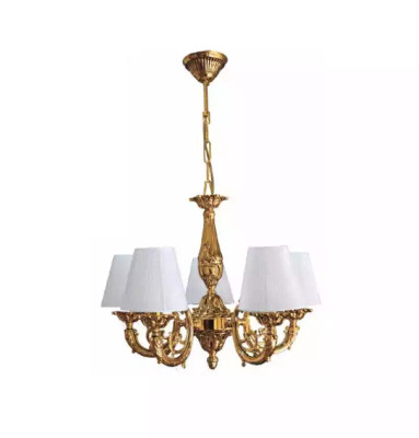 Lustes kronšteinis griestu lampa griestu lampa lampas cinka zelta māksla