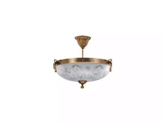 Lustes griestu lampa griestu lukturis lampa šķiedra zelts pelēka