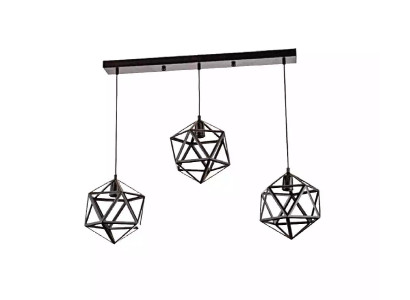 Gaisma segas laikmetīga stropu lampa luksusa melna lampa gaismaslīdzekļi dzīvojamā istabā