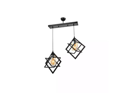 Gaisma griestos Griestu lampa Lampas Gaismasdzēsēji Dzīvojamā istaba spīdīga stikla stilā.