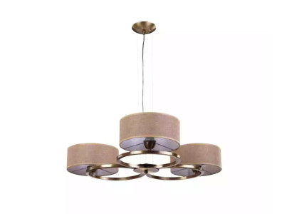 Gaismas lustra. Moderns sienas lamps dzīvojamajai istabai ar luksusa lampu.
