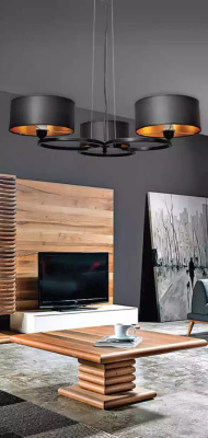 Gaismauzlikts Moderna Gaisma Skaņas telpas lampa ar luksusa griestu lampu