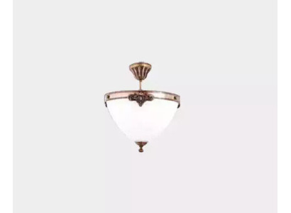 Kronšteinu griestu lampa griestu lampa lustra stikls māksla balti