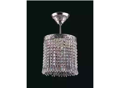 Lustra griesti lampa kroņluktur sudraba griestu lampa kristāla lampa.