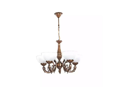 Gaismais lustrs griestu lampara Veca kronšteina lampa stikls Zelts