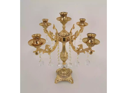 Galdi lampas jaunas, luksusa lampa dzīvojamajā istabā nakts galdiņa lampas Moderns Zelts