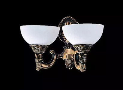 Sienas lampa Sienas lampas tips Sienas lampa Lustra Sienas lampas Balts Stikls