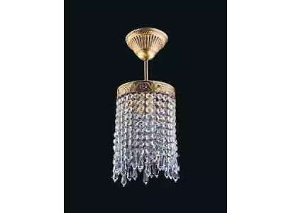 Lukturis griestu lampa kroņlukturis zelta griestu lampa krištāls
