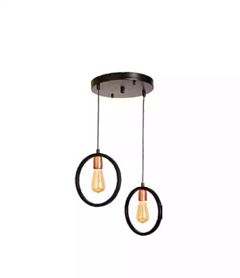 Griezes lampa dzīvojamā istabā vai viesnīcu luksusa melns stilīgs apgaismojums