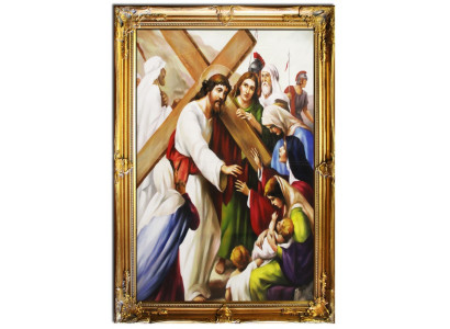 Reliģija Jēzus Kristus roku darbs eļļas glezna gleznas eļļas gleznas rāmis attēli G01625
