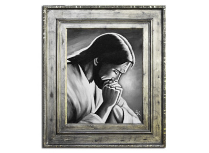 Reliģija Jēzus Kristus Dievs Dievišķais eļļas glezna Attēls Eļļas gleznas Rāmis Attēli G17499