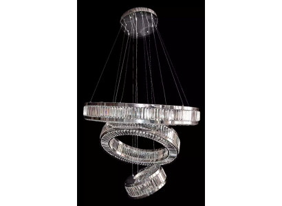Sudraba griestu lampa stila griestu lampas dzīvojamā istabā gaismeklis lampa 120x175