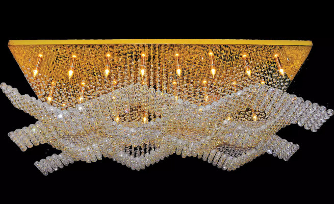 Lielgabarīta lukturis lampu kroņlukturis luksusa lampas xxl griestu lampa 100x200cm