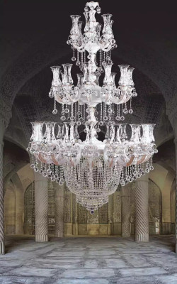 Karunskāra lampa XXL Apgaismojums Gaismai Gaisma Gaismeklis 125x230