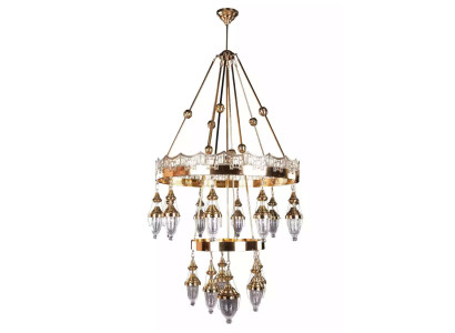 Gaišspuldzes kristāliska lampa lukturi gaismas lampas griestu lampa 110x225