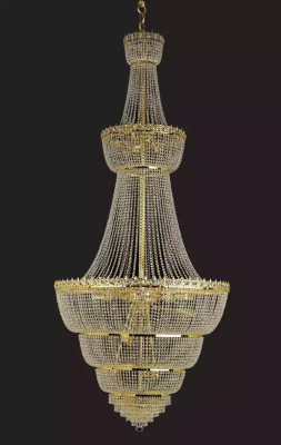 Spuldzes Gaisma Lustris Lukturi Griestu lampa Gaisma Kristāla lampa 100x290