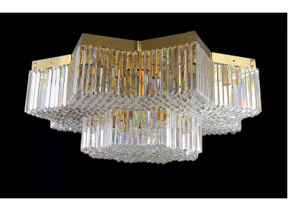 Globo Kristāla lustra lampa 120x40 griestu lampa luksusa griestgaismas dzīvojamā istaba