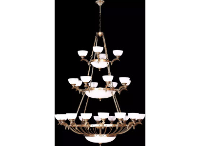 Kronšteinu lampa Pakaramā lampa Kristāllampa Griestu lampa Lampas 145x255