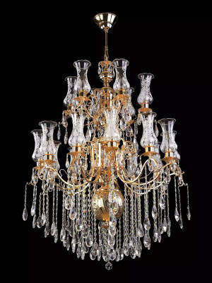 Kronšķirnes lampa pakaramā lampas kristāllampa griestu lampa lampas 99x155