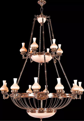 Gaisma Kronlūka lampa Kristāllampa Griestu lampa Lampas 145x160