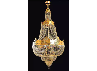 Gaismauzkare Lustra Lampa Kristāla lampa Griestu lampa Lampas 100x245